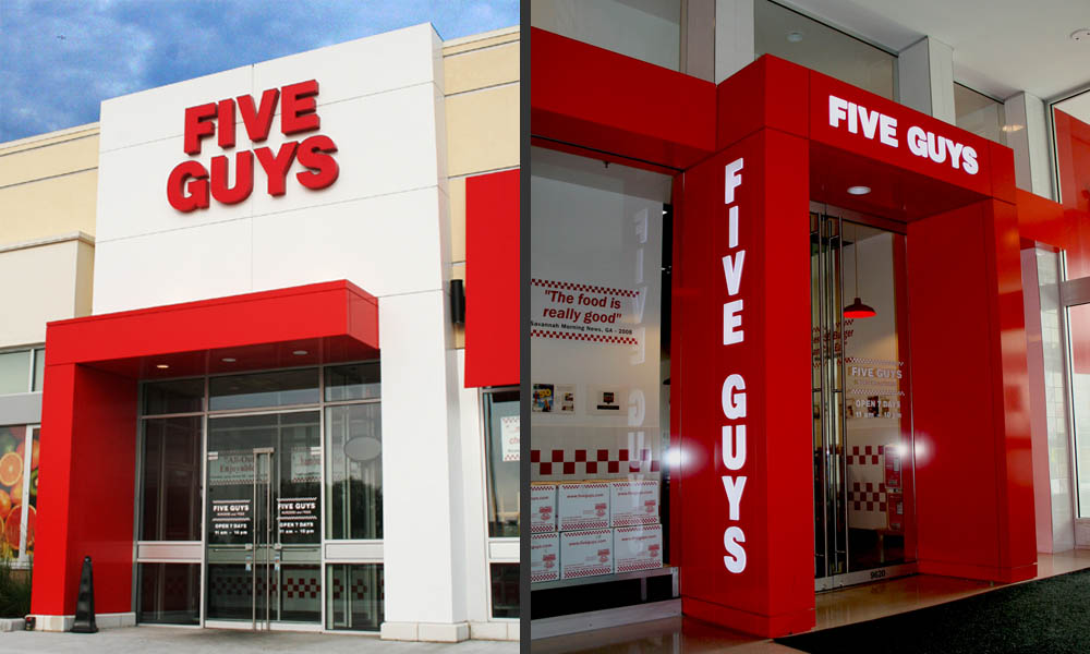 Five Guys Food and Drinks Coupons